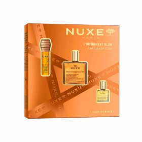 Nuxe Xmas Set The Infinite Glow με Huile Prodigieuse Or Ξηρό Έλαιο για Θρέψη με Άρωμα 50ml Honey Lip Care Ενυδατικό Έλαιο Χειλιών 10ml & Huile Prodigieuse Ξηρό Έλαιο για Θρέψη 10ml 1σετ